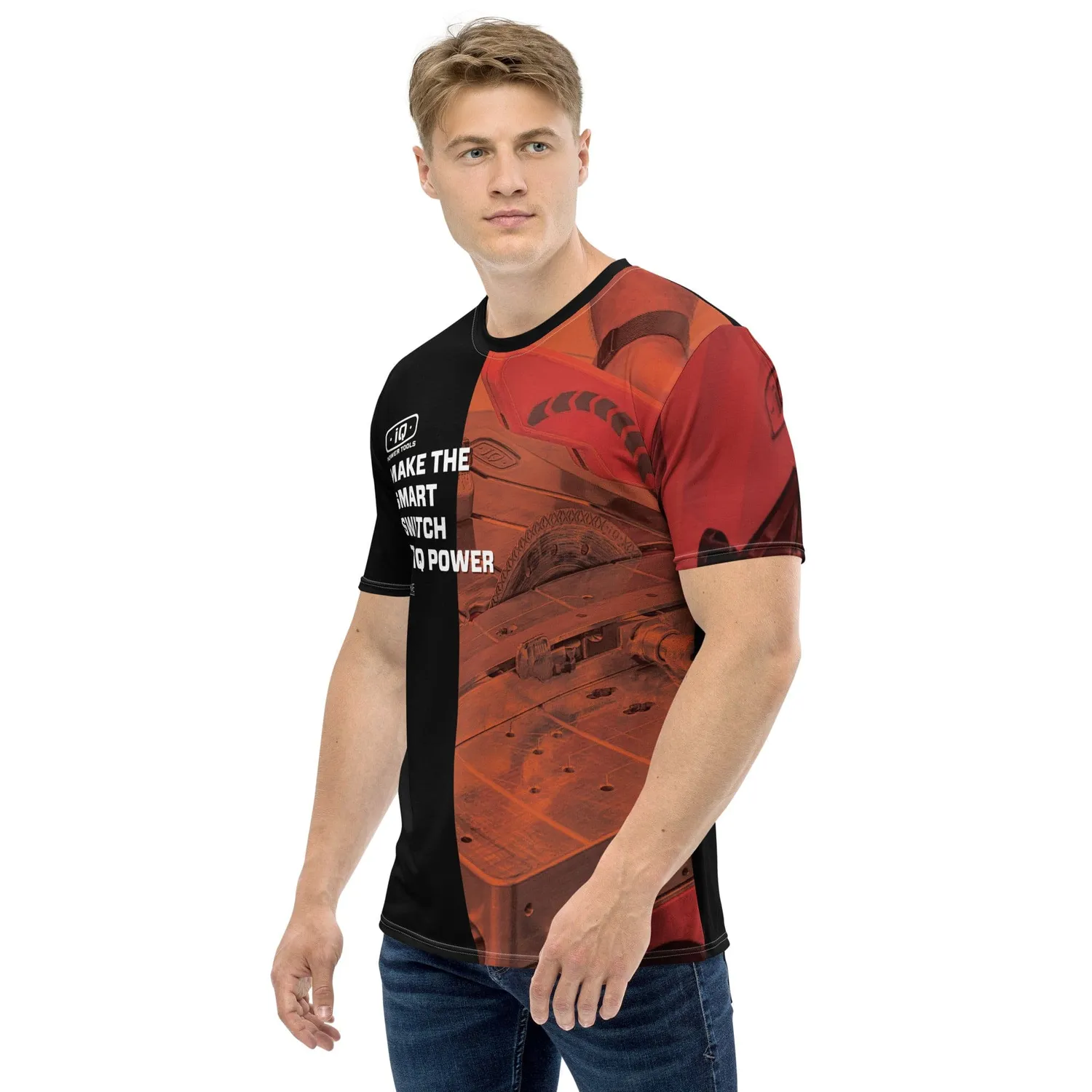 IQ Powertools heren t-shirt regular fit stretch