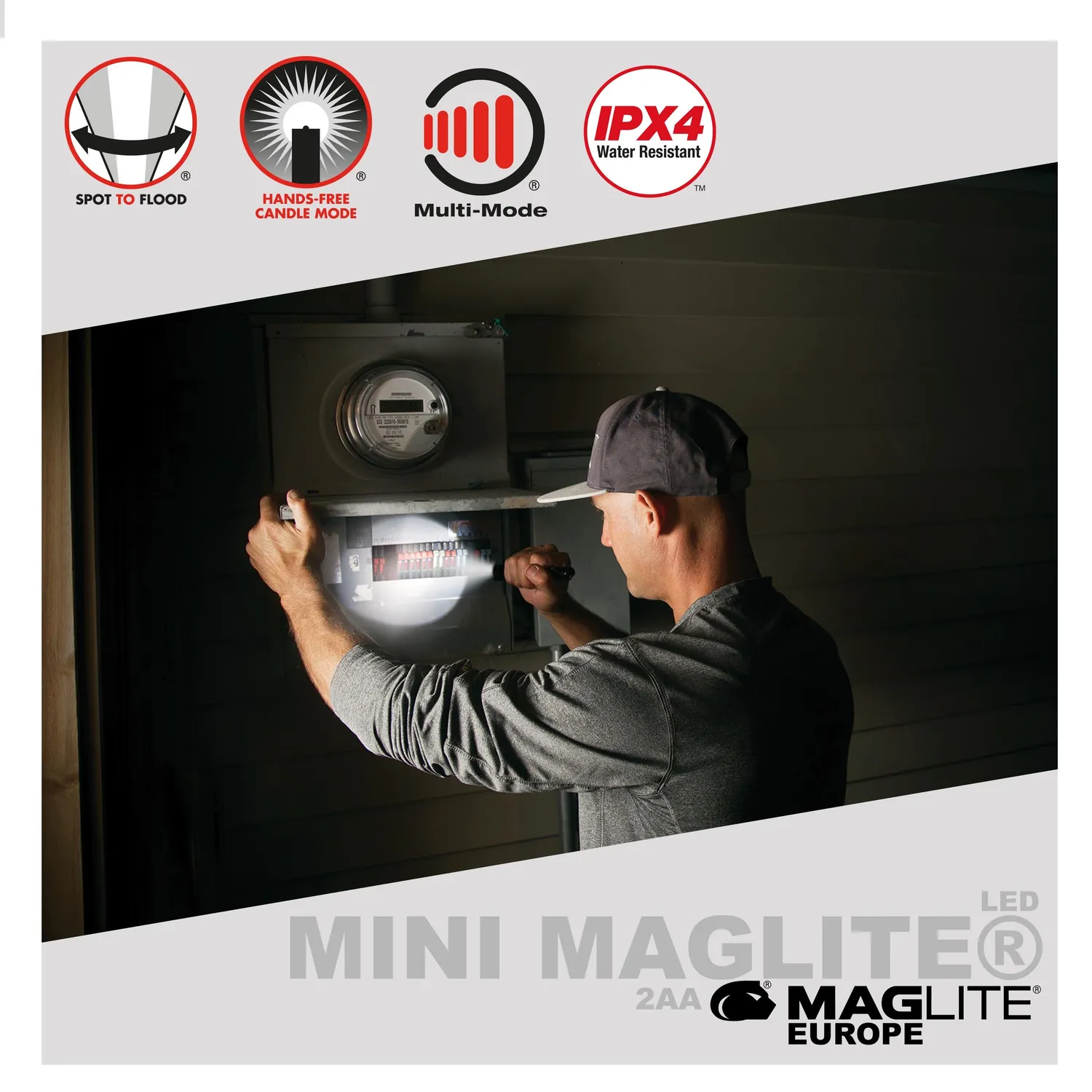 Maglite Mini AA LED-zaklamp 127 lumen zwart cadeaudoos