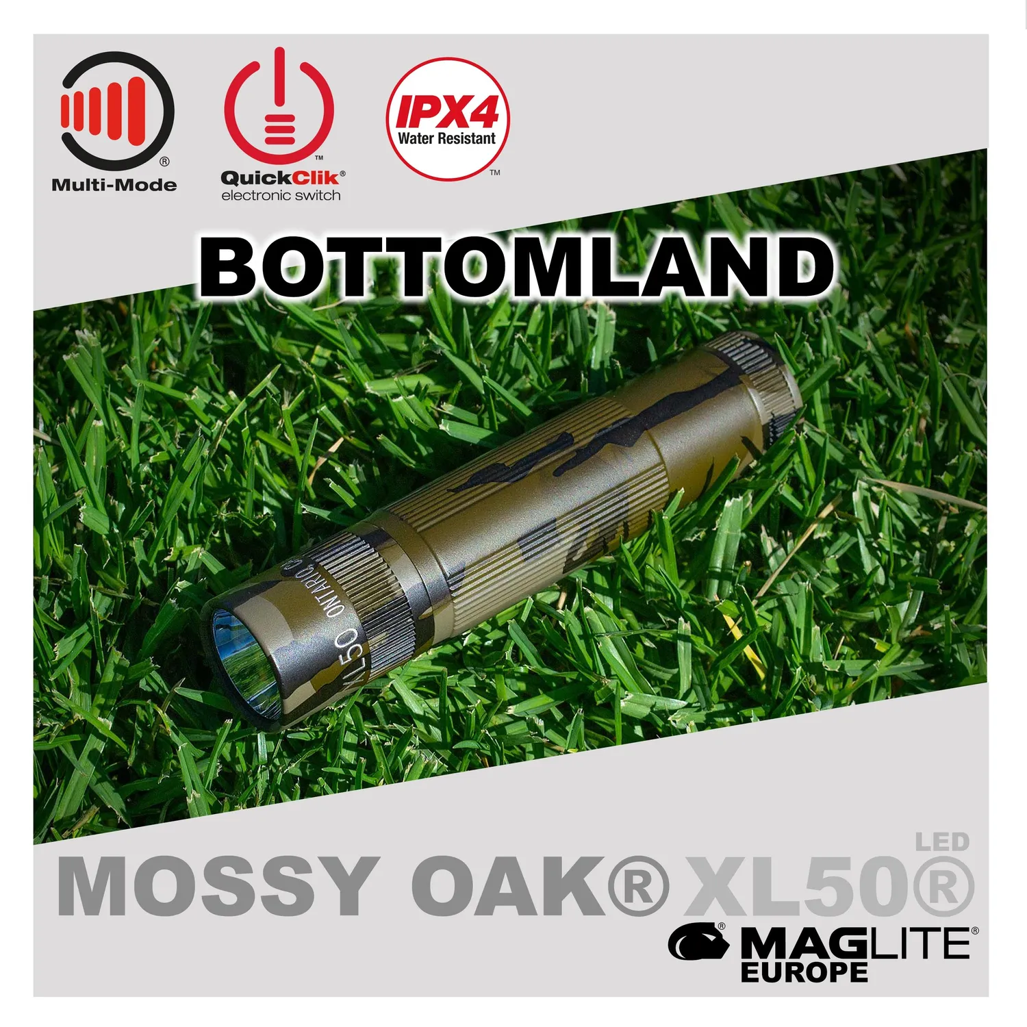 Maglite XL50 Mossy Oak Bottomland zaklamp 3xAAA 200 lumen