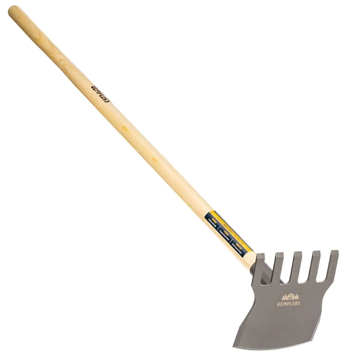 Gemplers Steel Rake Hoe schoffel staal houten steel
