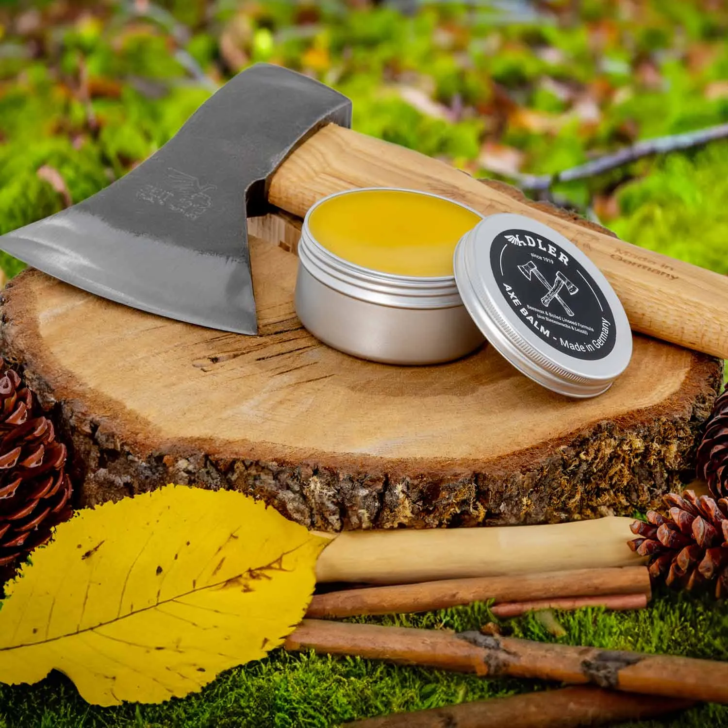 Adler Axe-Balm steelbalsem 100 g lijnolie
