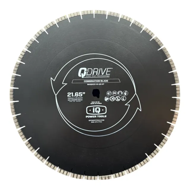 IQ Powertools Q-Drive diamantzaagblad 550mm medium-soft