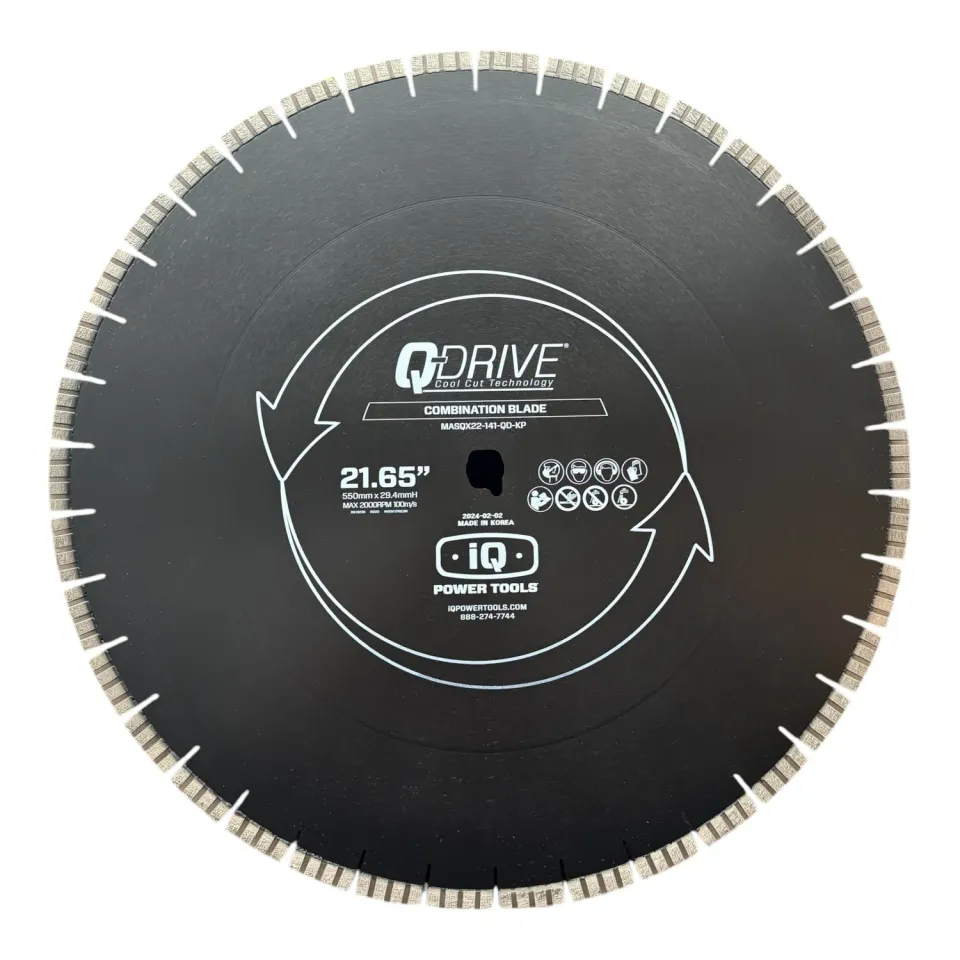 IQ Powertools Q-Drive diamantzaagblad 550mm medium-soft
