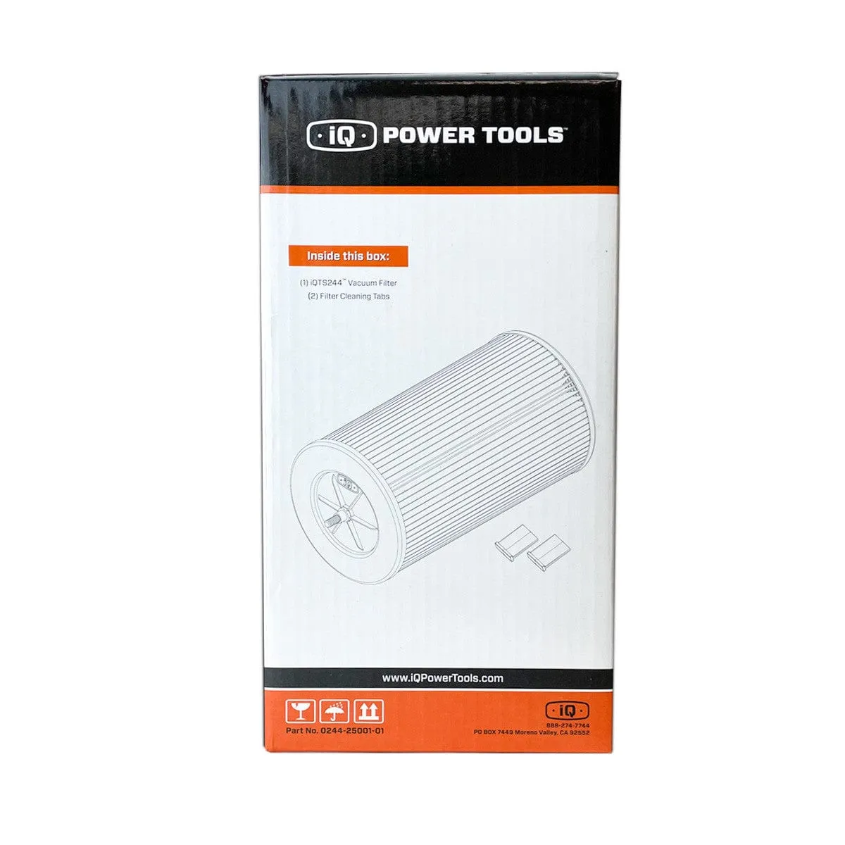 IQ Powertools iQTS244 Durabond stoffilter cassette