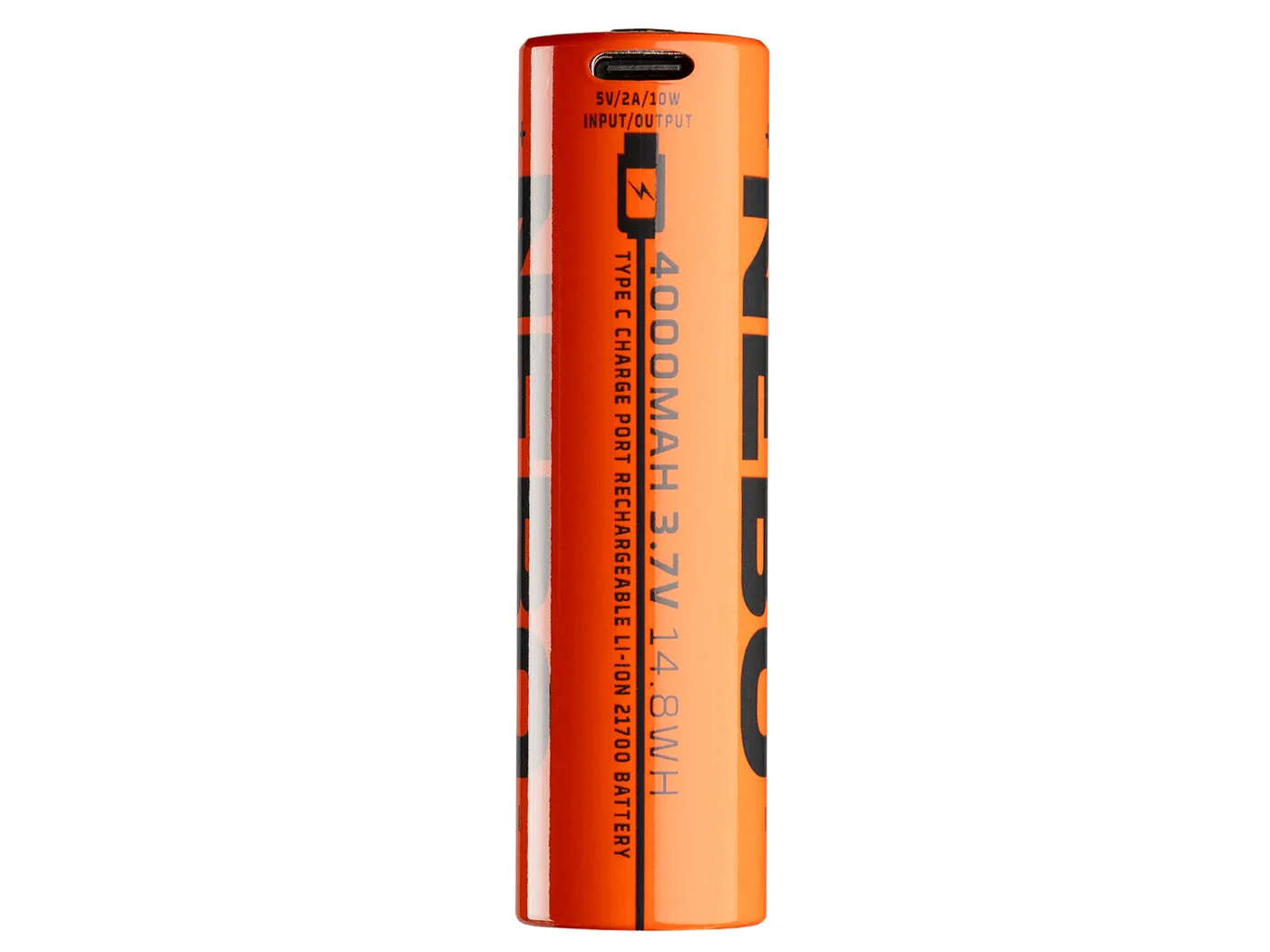 Nebo 21700 accu 4000 mAh 3,7V USB-C