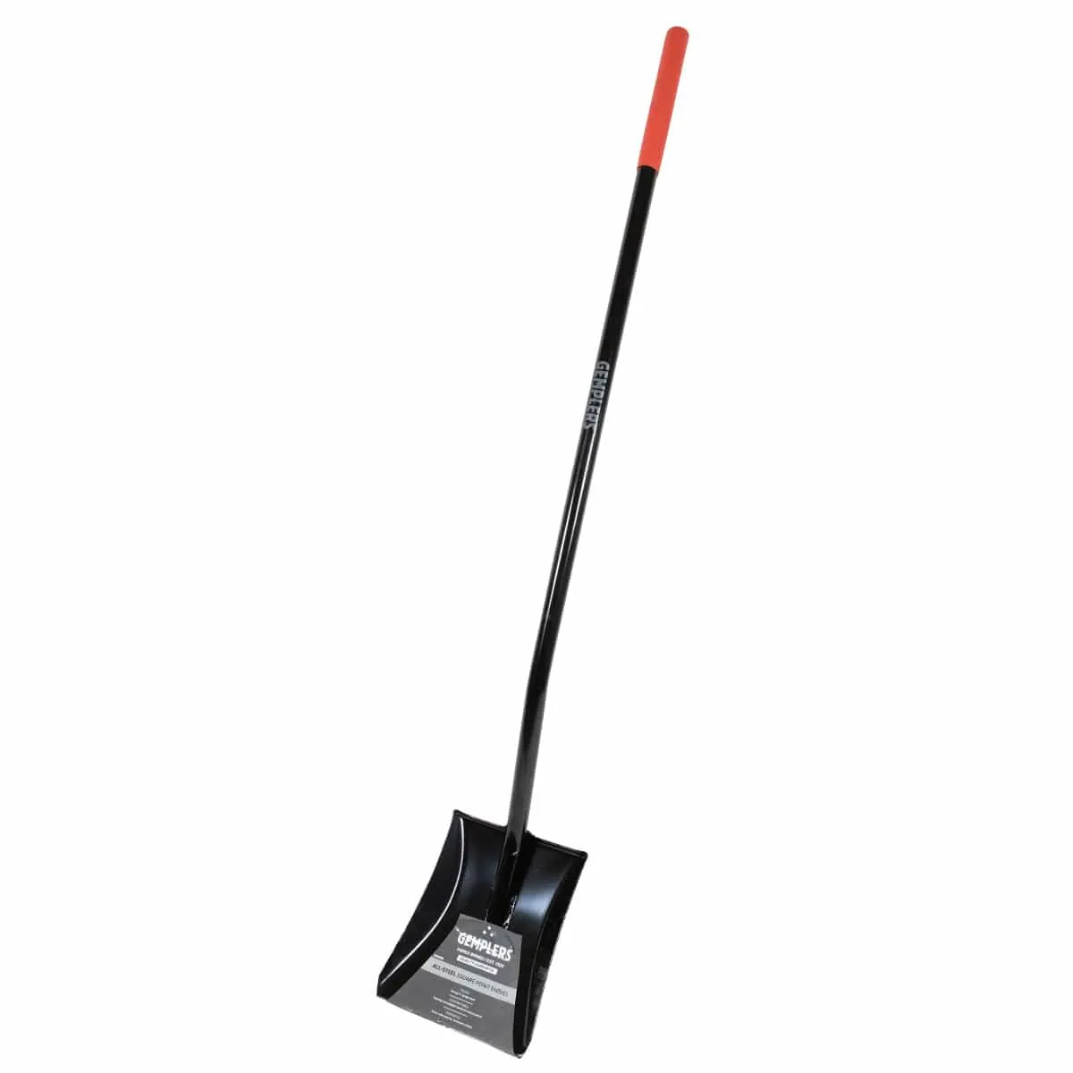 Gemplers All-Steel Square Point spade 48 inch staal