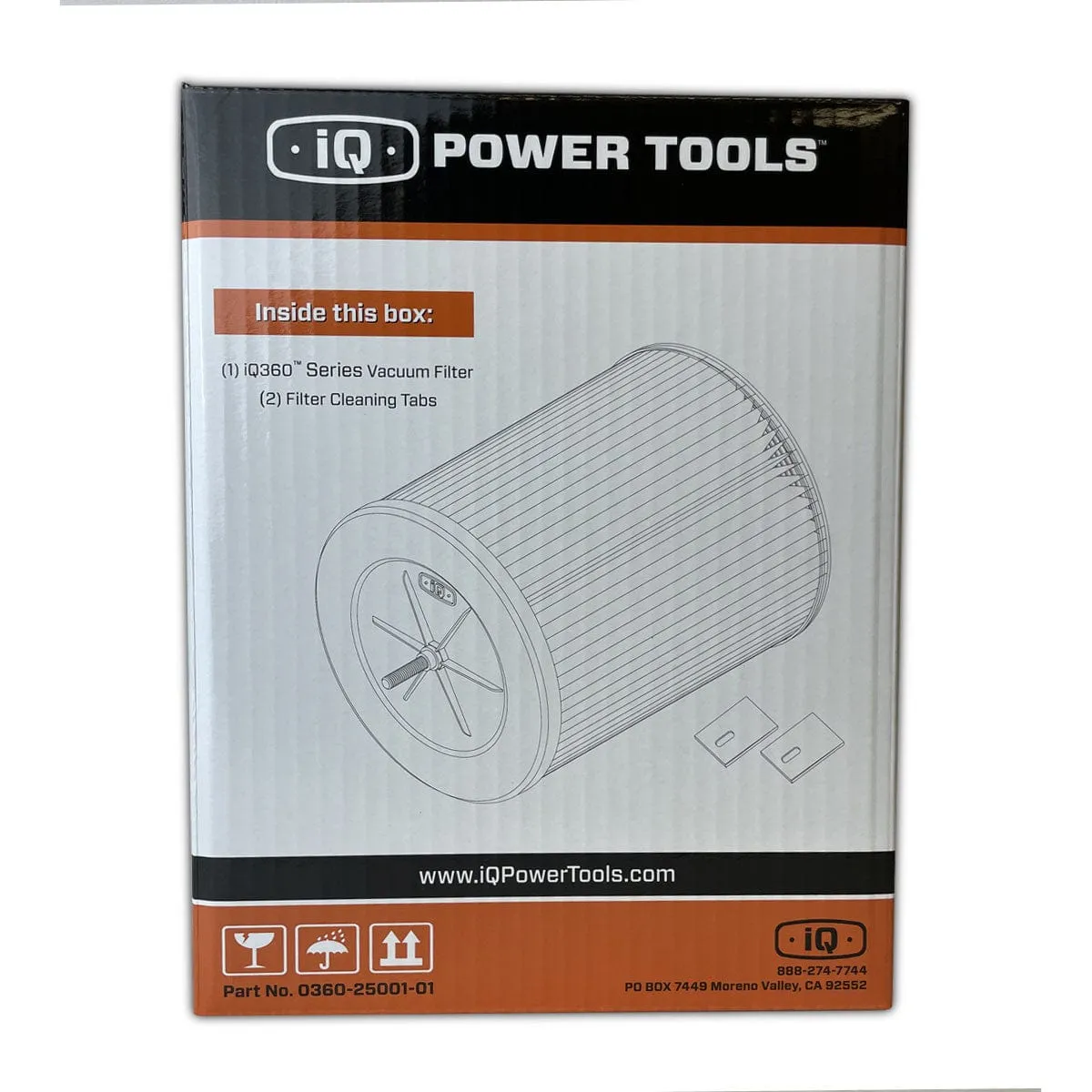 IQ Powertools iQ360 Durabond filter iQ360XR stofafzuiging