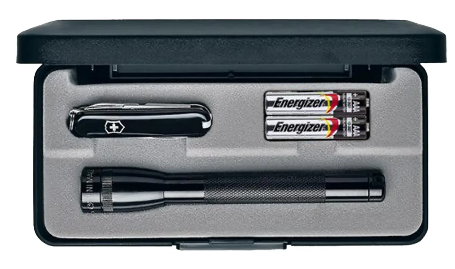Maglite Mini AA Classic zaklamp bundel Victorinox