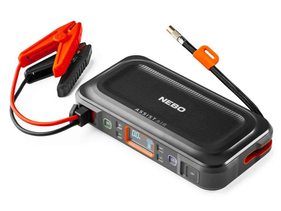 Nebo Assist Air Jump Starter 1500A Compressor