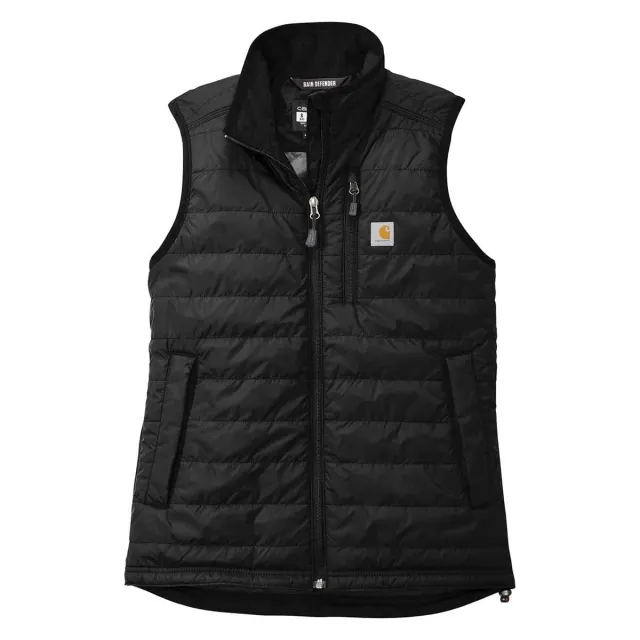 Carhartt Gilliam bodywarmer dames zwart maat M gevoerd