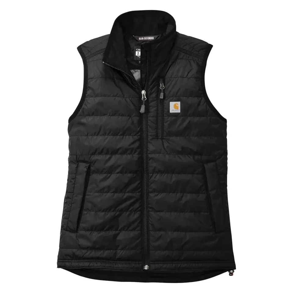 Carhartt Gilliam bodywarmer dames zwart maat M gevoerd