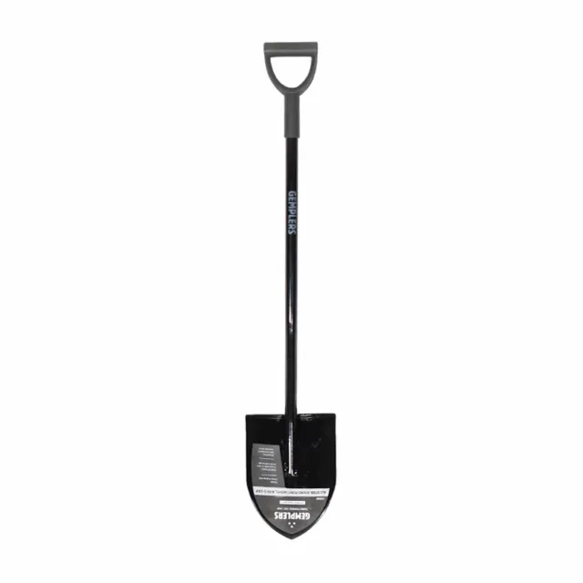 Gemplers All-Steel Round Point Shovel D-greep spade staal