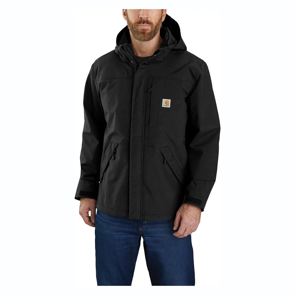 Carhartt Storm Defender werkjas heavyweight zwart heren