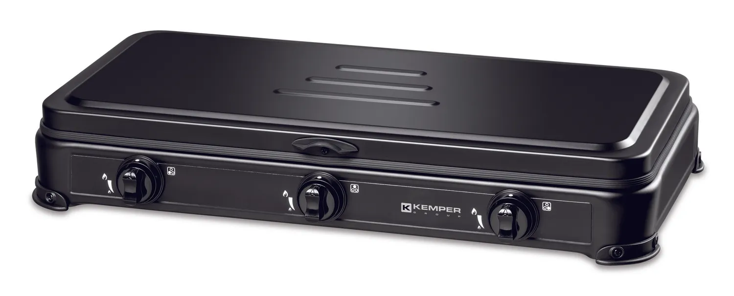 Kemper 104982B gasbrander 3-pits kooktoestel