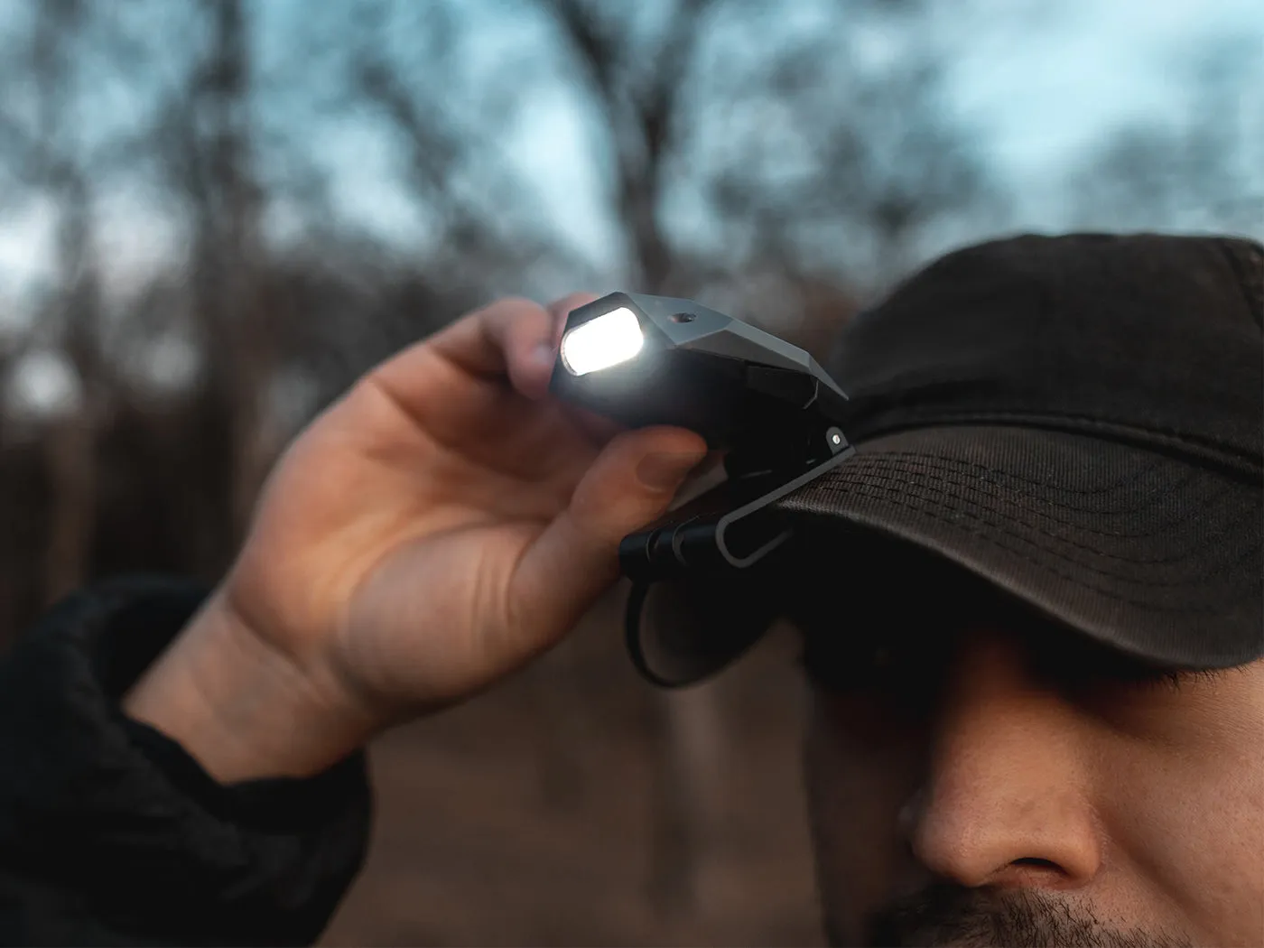 Nebo Einstein Cap 100 petlamp 100 lumen met sensor groen