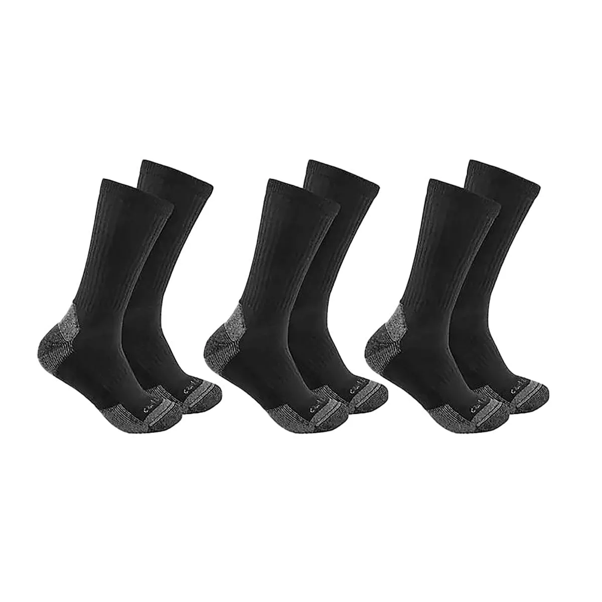 Carhartt Midweight katoenen crewsokken 3-pack