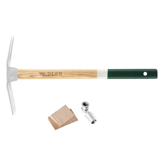 Adler steel tuinhak M 1050 mm wit-groen
