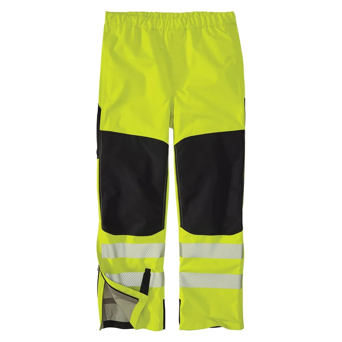 Carhartt Storm Defender ANSI Class E regenbroek Brite Lime
