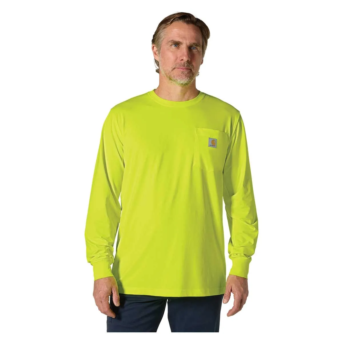 Carhartt Force longsleeve hi-vis shirt Brite Orange maat L