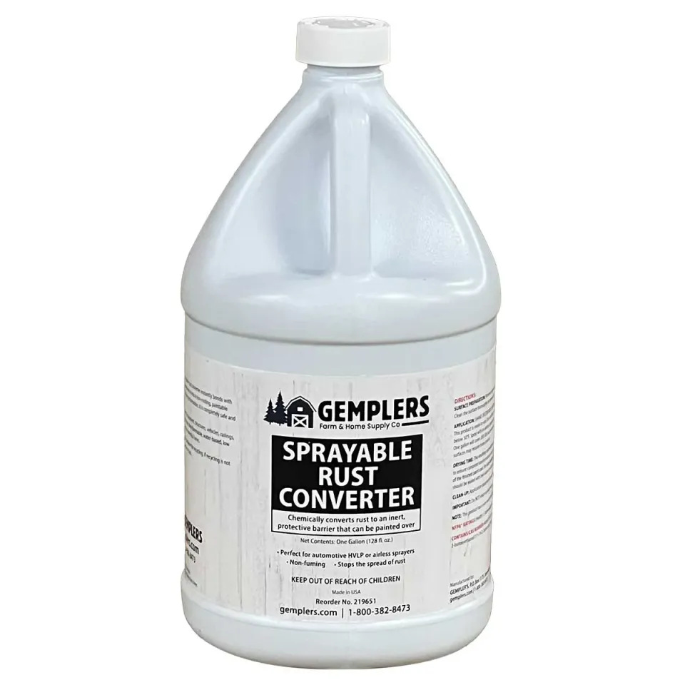 Gemplers roestomvormer spuitbaar 1 gallon zwart