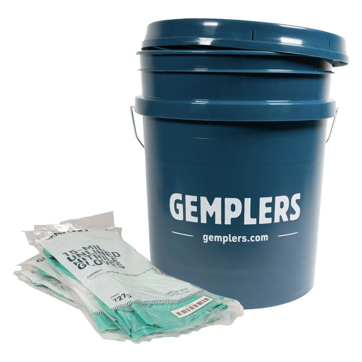 Gemplers handschoenen nitril 15-mil emmer 48 paar