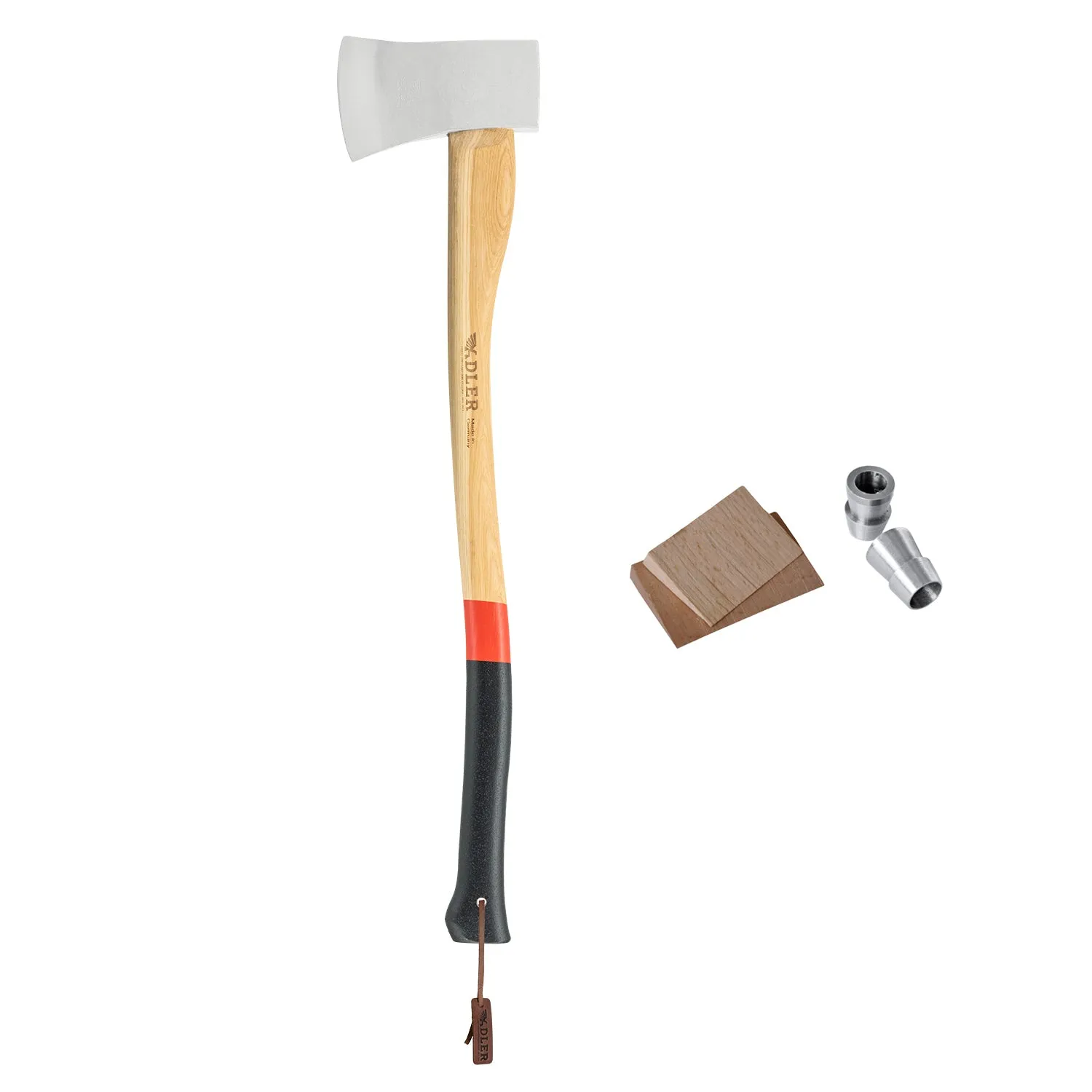 Adler Vervangsteel bijlsteel hickory Long Splitter