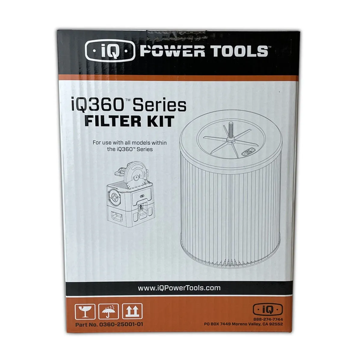 IQ Powertools iQ360 Durabond filter iQ360XR stofafzuiging