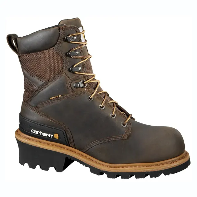 Carhartt CML8360 werklaarzen composiet neus donkerbruin 8 inch