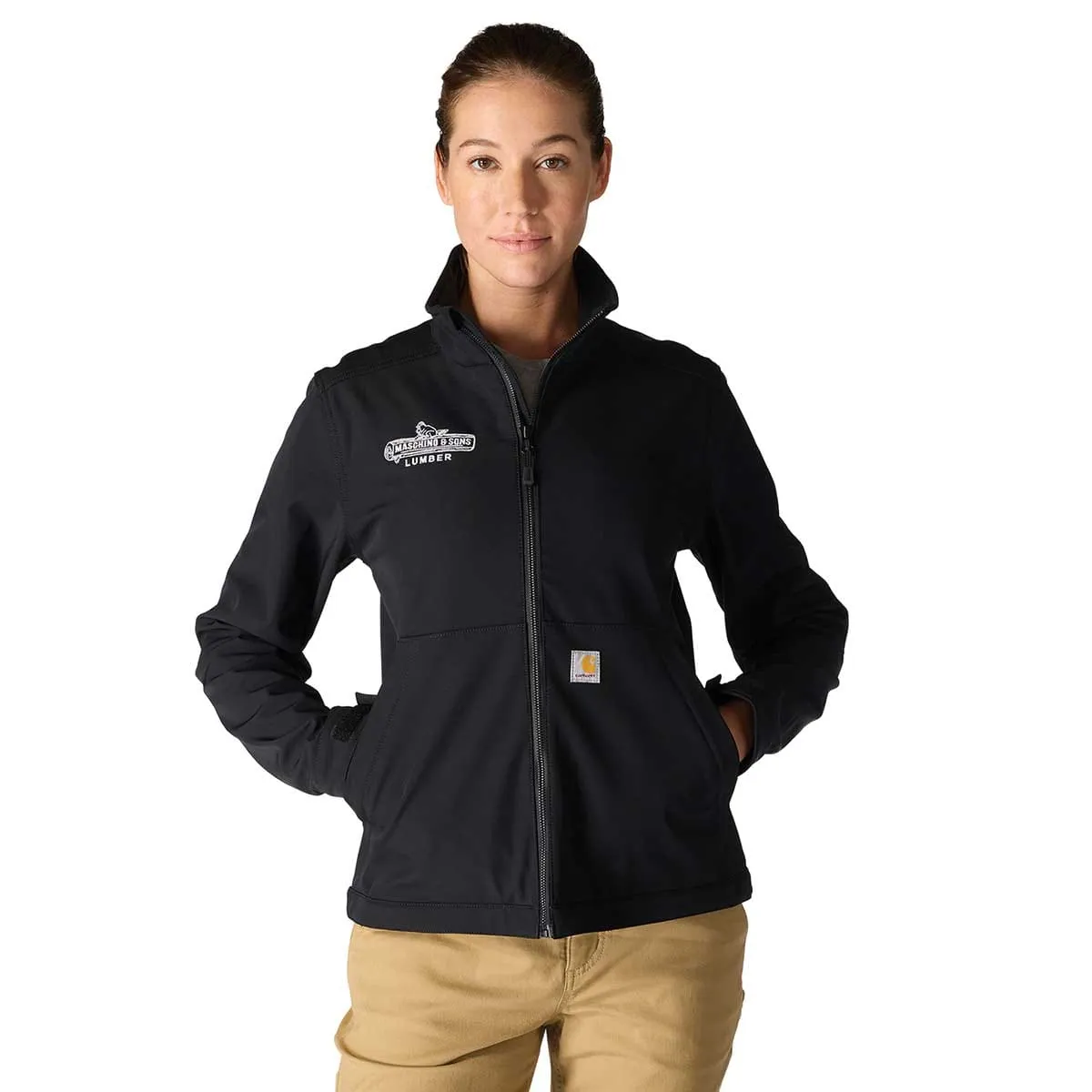 Carhartt Rain Defender softshell jas dames maat M zwart