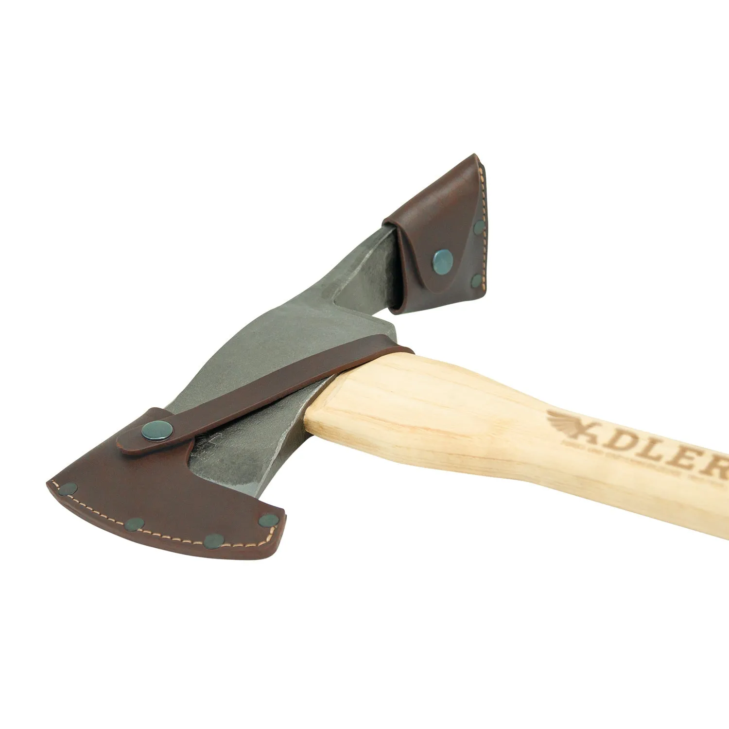 ADLER Pulaski Fireman bijl rood/zwart 70 cm staal