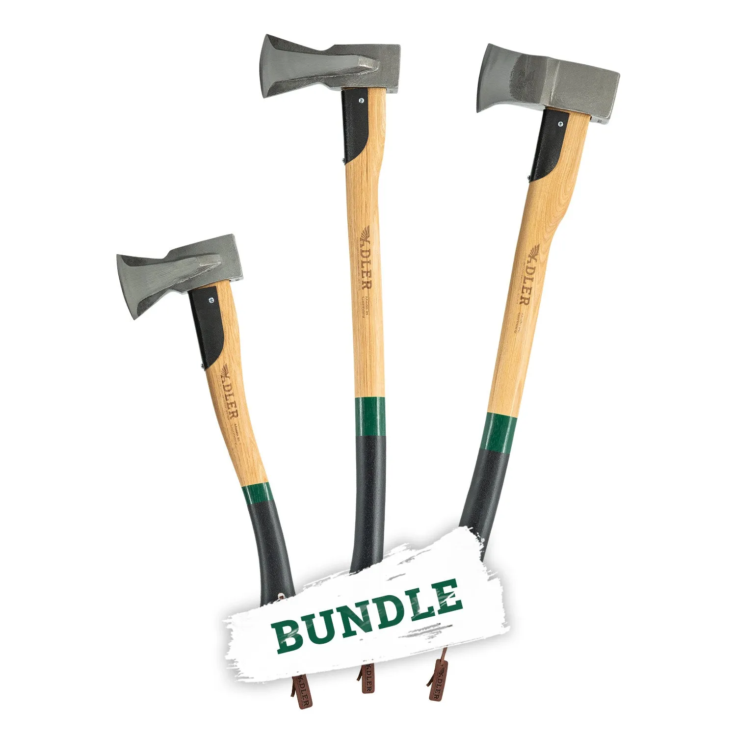 Adler Splitter Bundel kloofbijlset 3-delig gesmeed