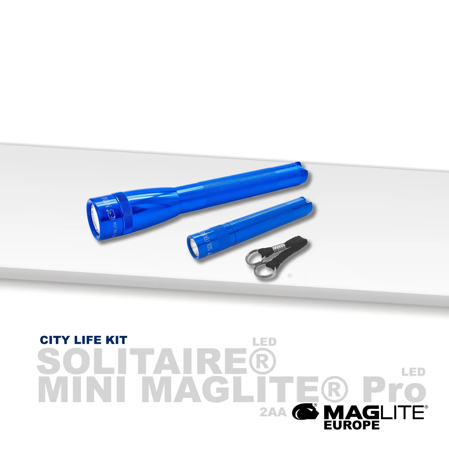Maglite City Life Kit Mini Maglite Pro AA LED-zaklampenset 332 lumen