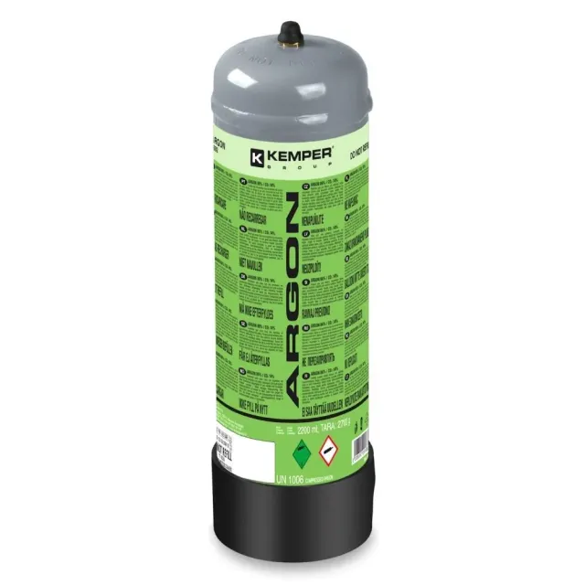 Kemper 5692 argon gasfles 110 bar lasgas