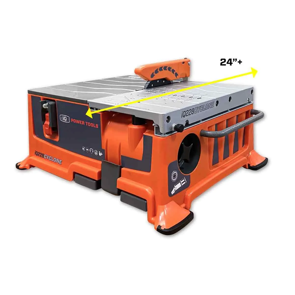 IQ Powertools iQ228CYCLONE tegelzaag 180mm droog 16kg