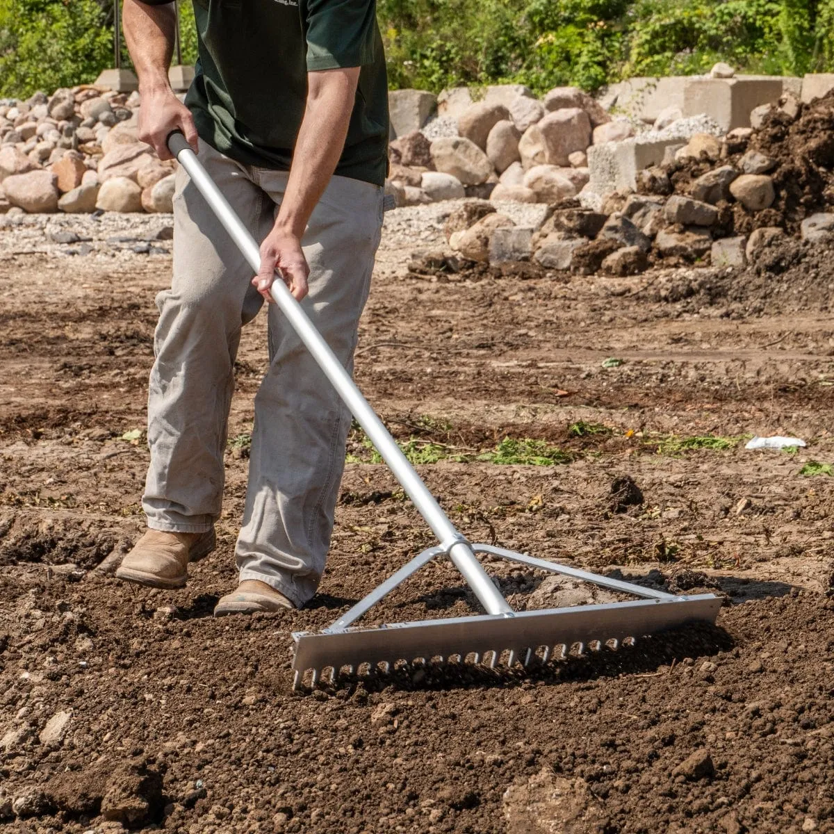 Gemplers 24 inch aluminium landschapshark 66 inch steel