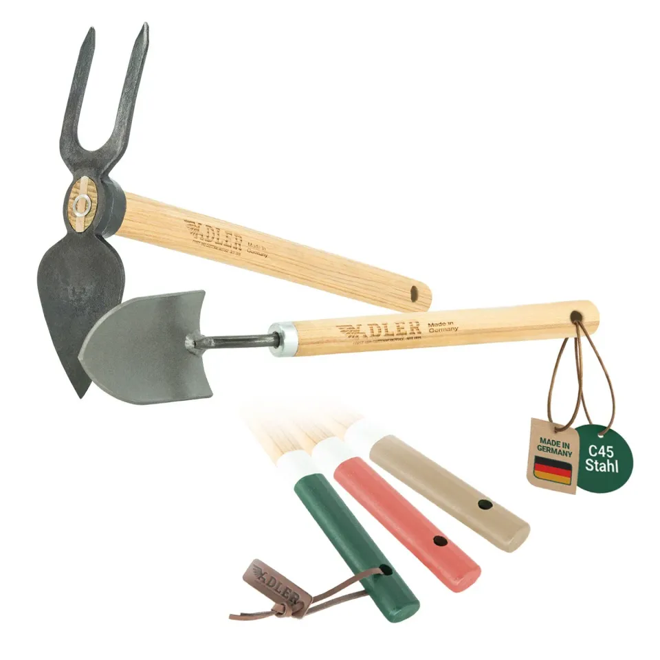ADLER tuinset 2-delig Lily + Holly naturel 45 cm