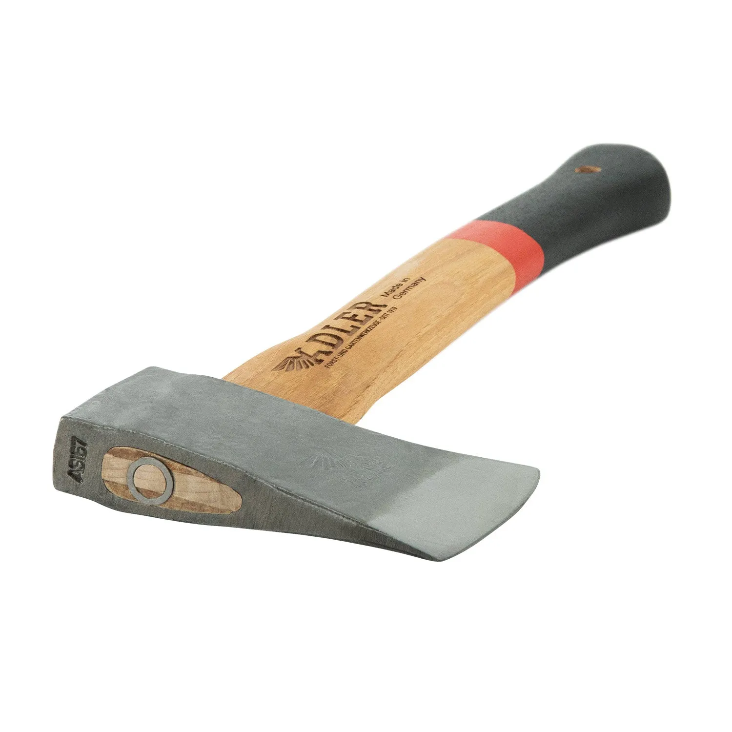 ADLER Yankee bijl met leren foedraal 38 cm scherp