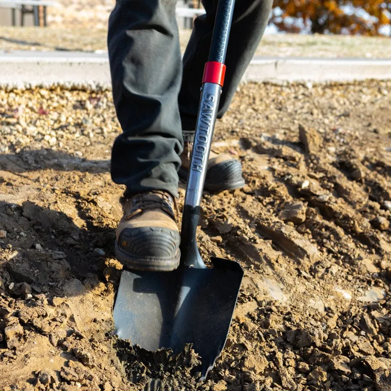Gemplers Sawtooth spade rond 122 cm zaagtand staal