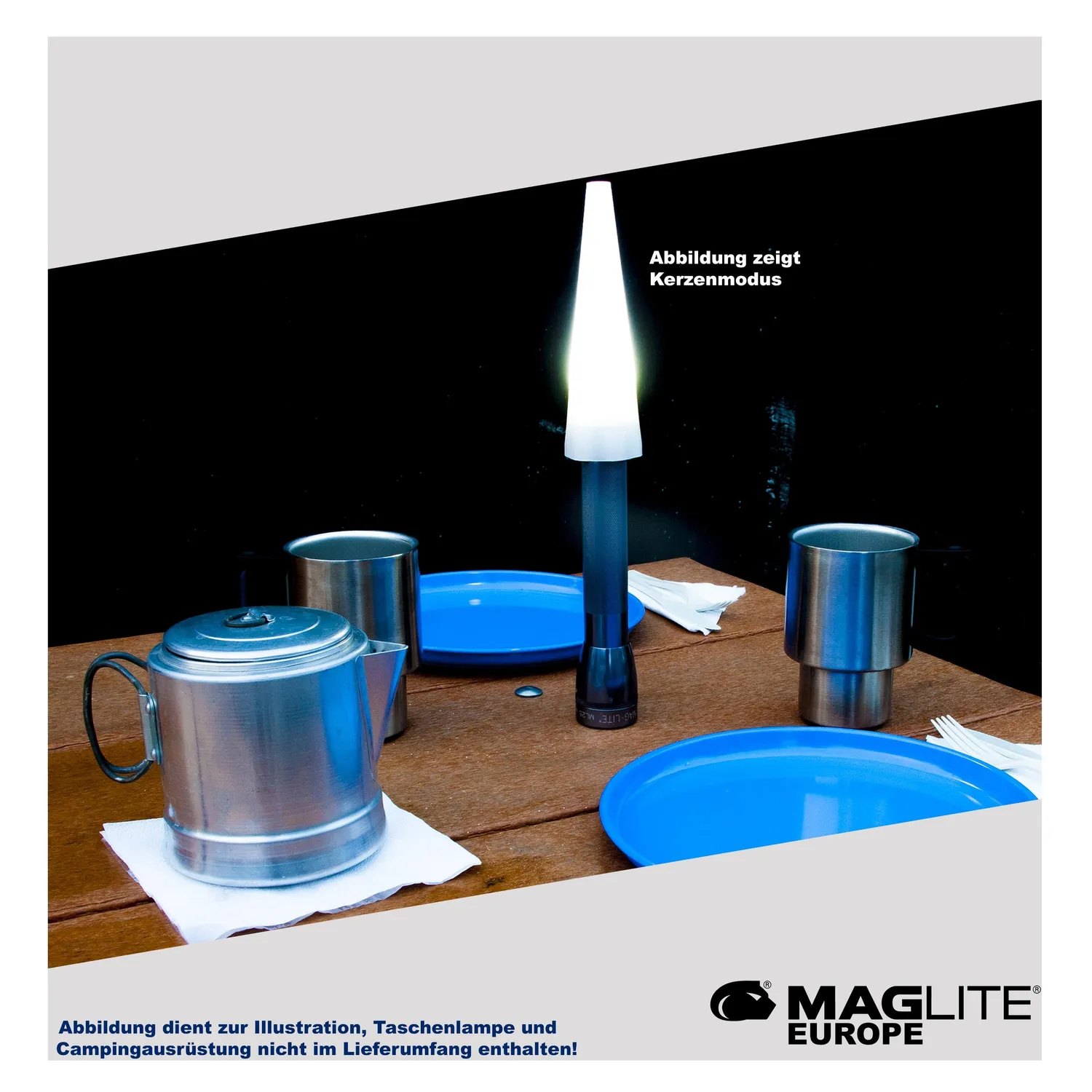 Mag-Lite Mini Maglite AA signaalopzetstuk rood