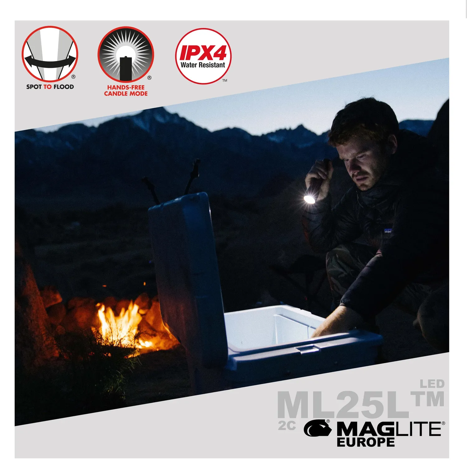 Maglite ML25LT LED zaklamp 2x C zwart 192 lumen
