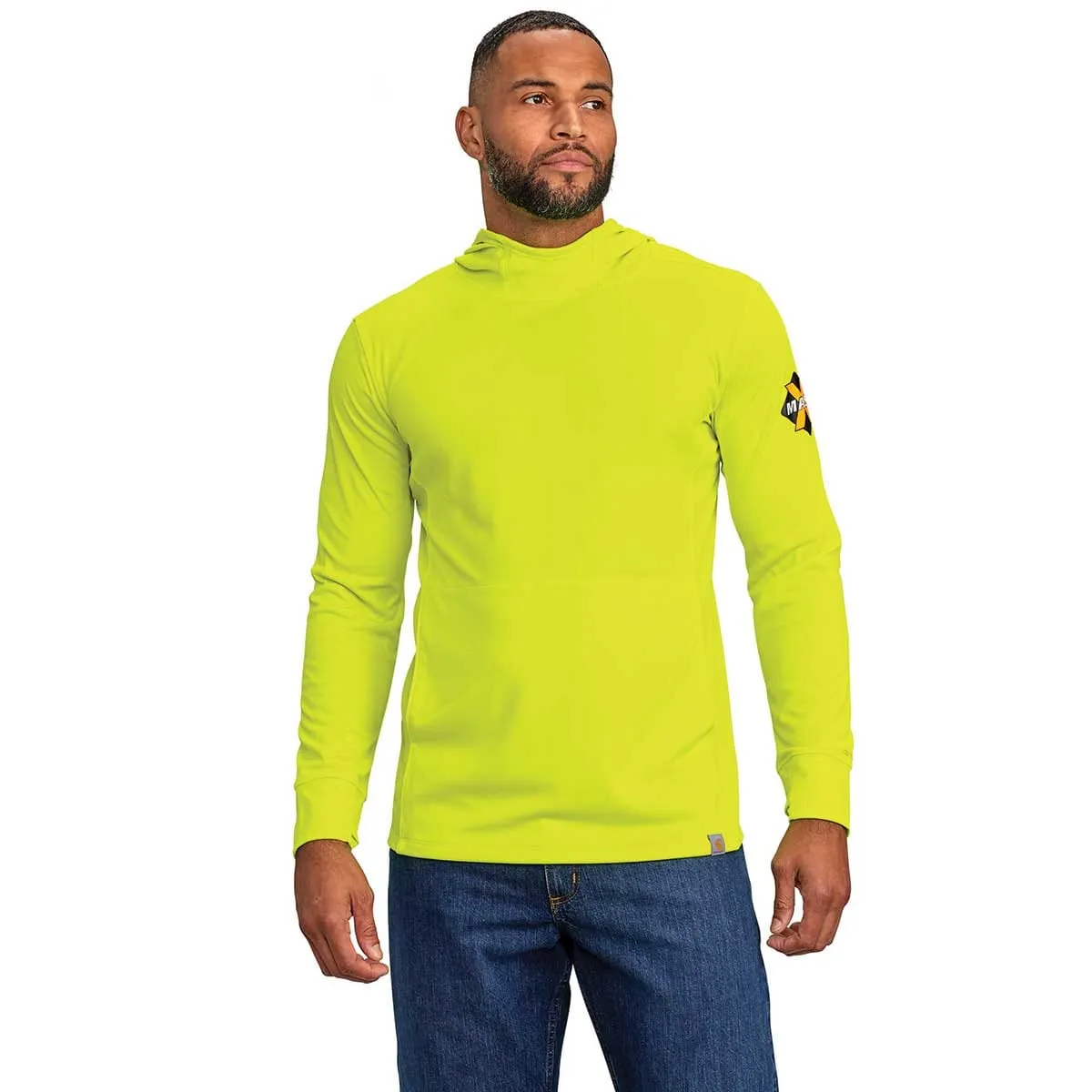 Carhartt Force Sun Defender hoodie lange mouw L met UV-bescherming