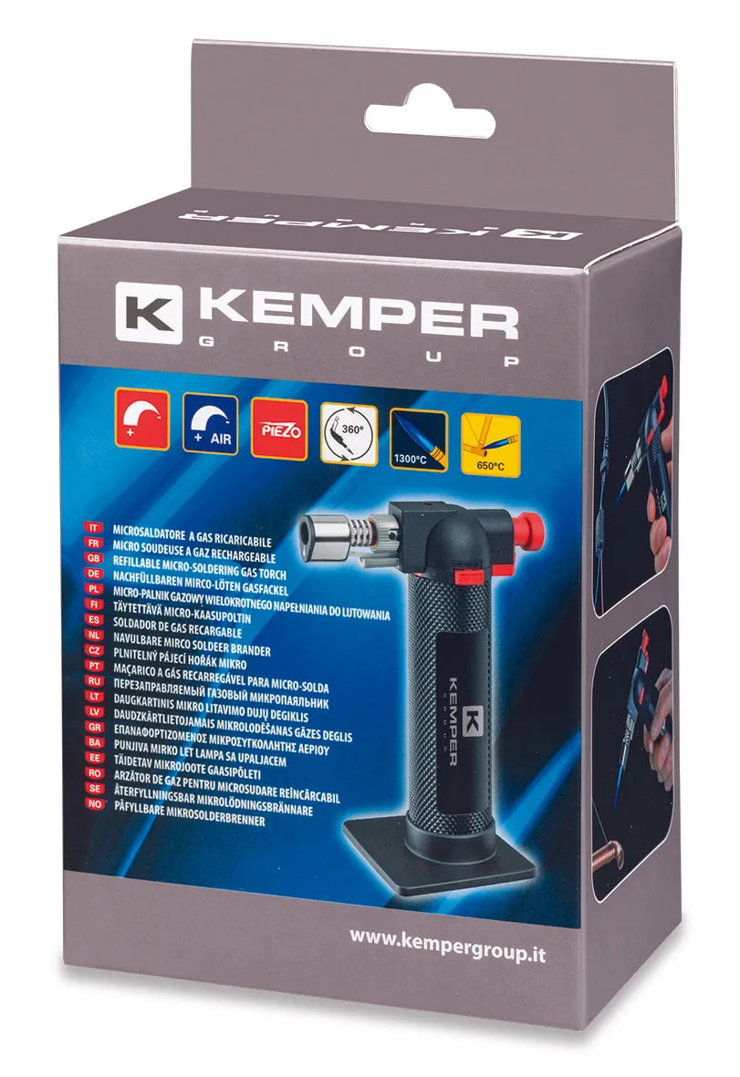 Kemper Group 12500 microsoldeerbrander vrije vlam