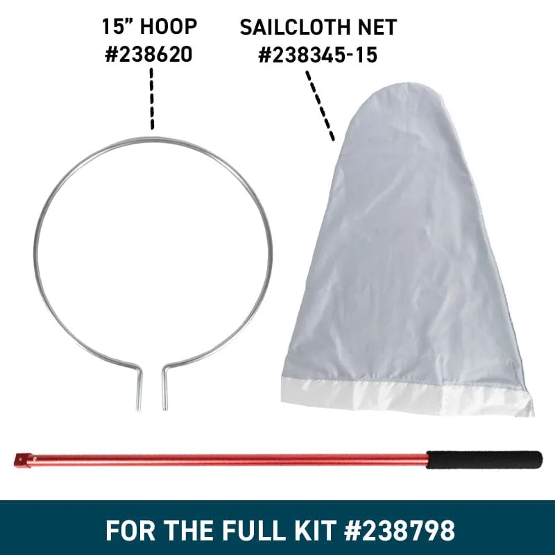 Gemplers Aluminum Sweep Net vervangingssteel insectennet aluminium