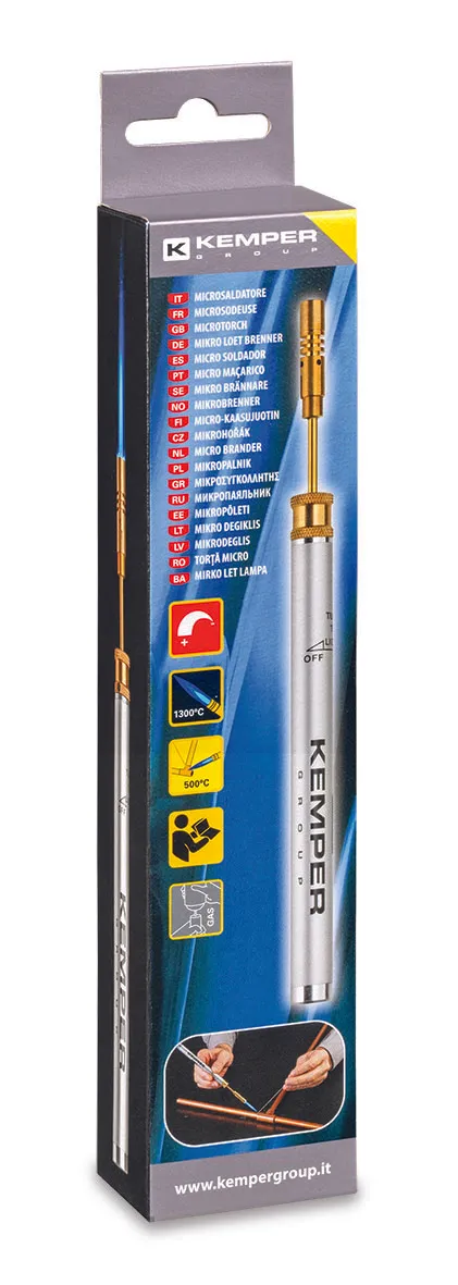 Kemper Group 10500 soldeerbrander met vlam