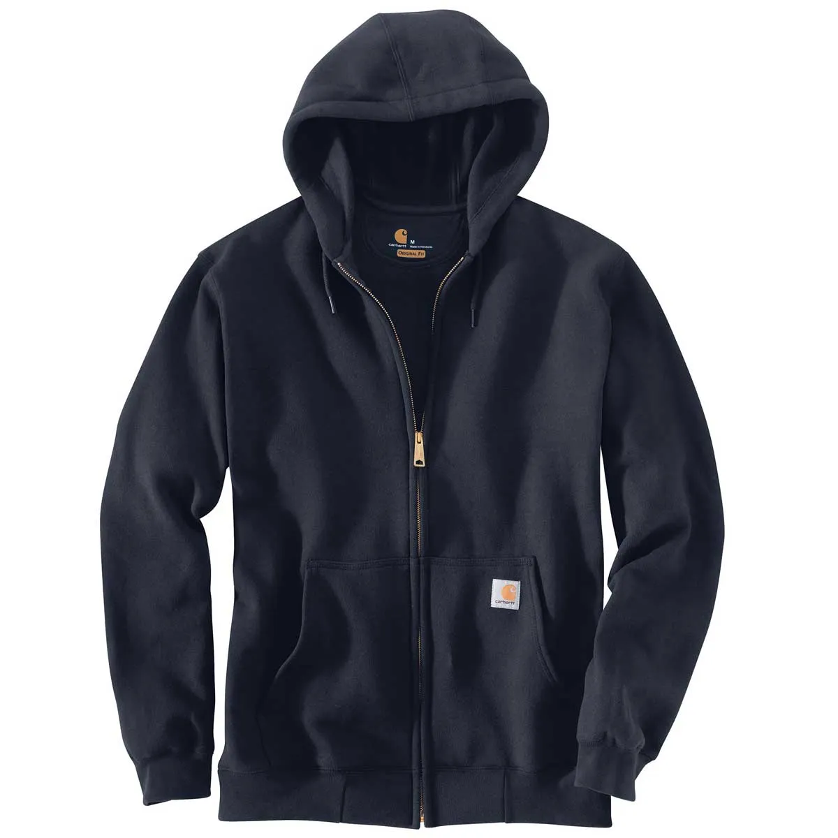 Carhartt K122 Loose Fit vest met rits zwart S midweight