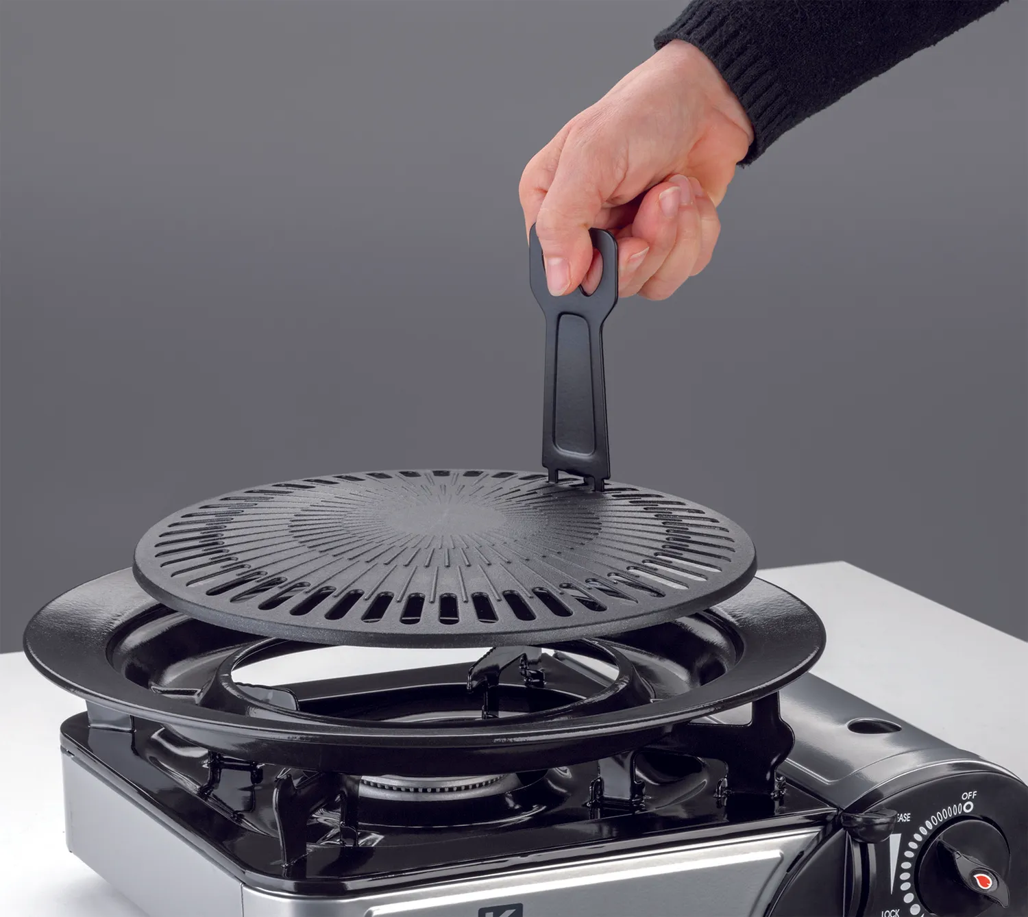 Kemper Group 104987P anti-aanbak plaat grill