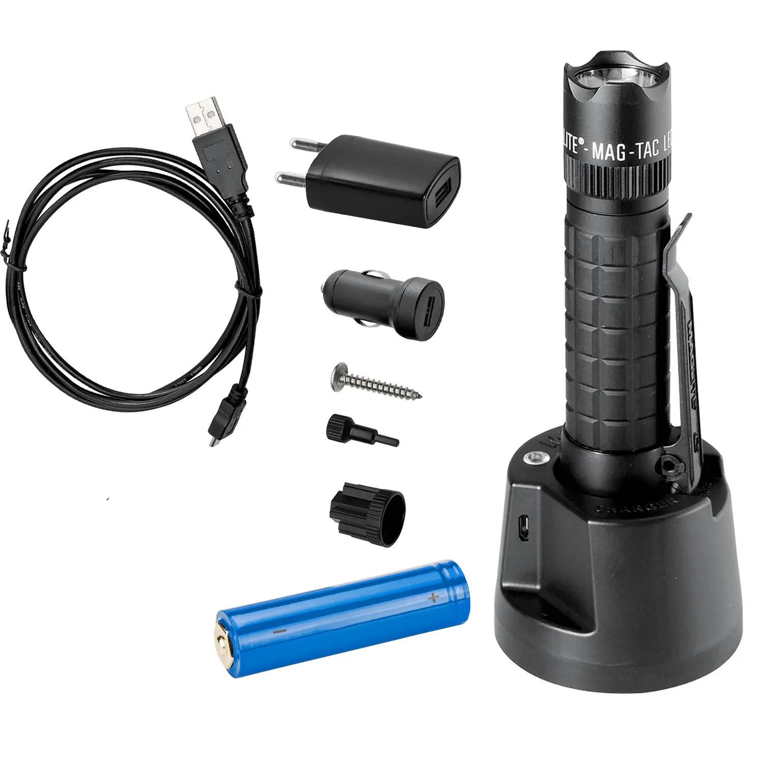 Mag-Lite Mag-Tac oplaadbare zaklamp kroonrand 740 lumen