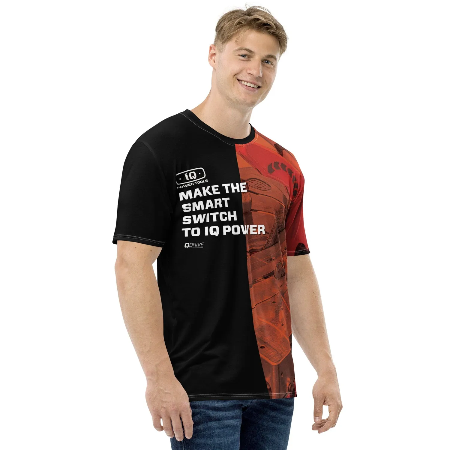 IQ Powertools heren t-shirt regular fit stretch