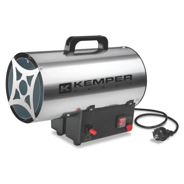 Kemper 65311INOXN heteluchtkanon LPG RVS