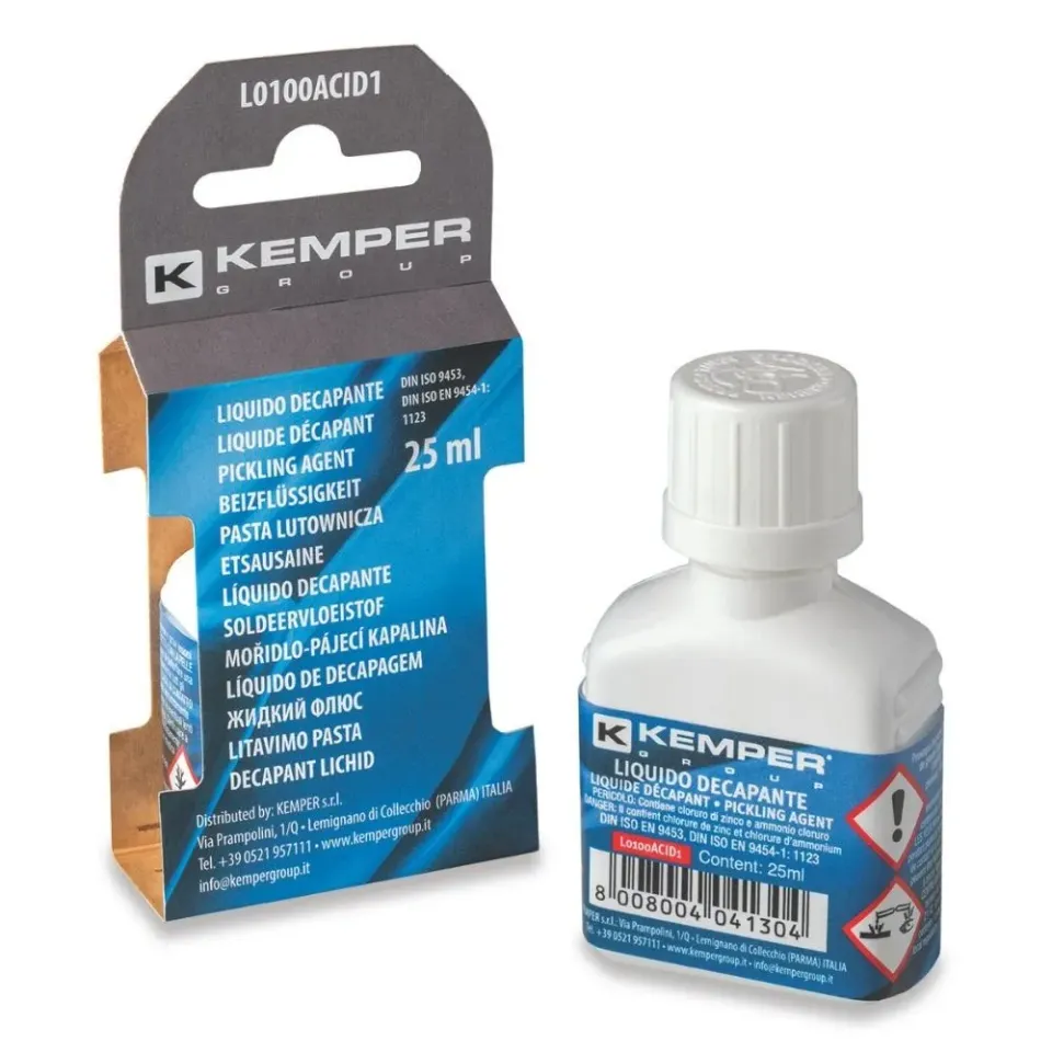 Kemper Group L0100ACID1 vloeimiddel 25ml solderen zuurvrij